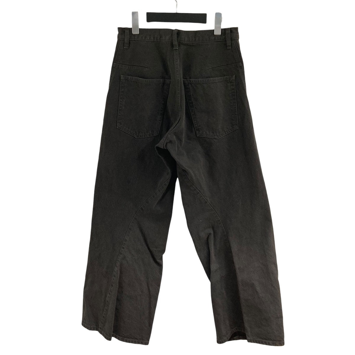 NVRFRGT 3Dツイステッドワイドレグジーンズ デニムパンツ 古着・中古-4枚目のアイテム画像