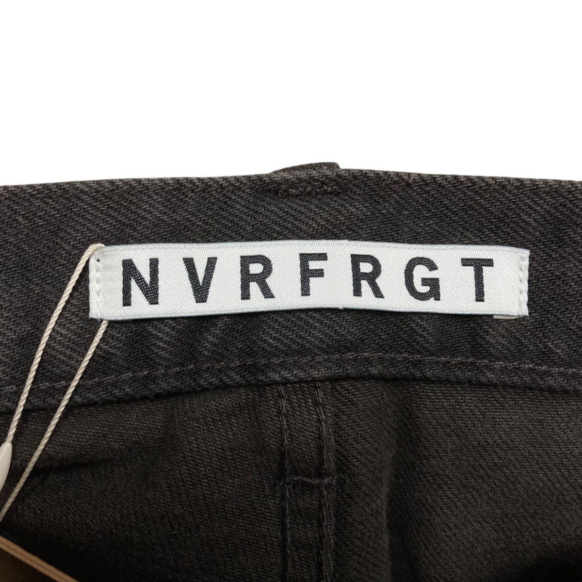 NVRFRGT 3Dツイステッドワイドレグジーンズ デニムパンツ 古着・中古-6枚目のアイテム画像