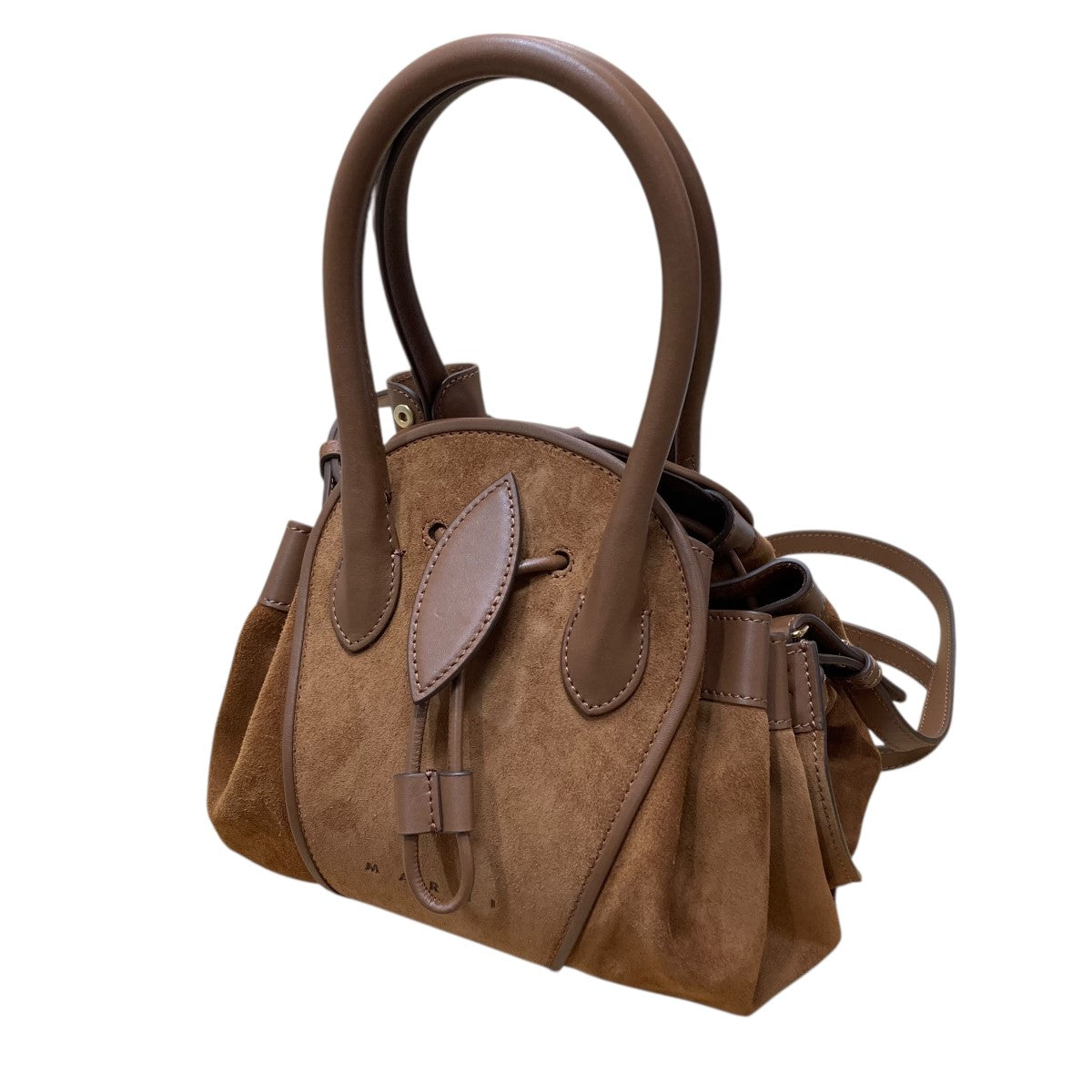MARNI チューリペアスウェードレザーバッグ 古着・中古-1枚目のアイテム画像