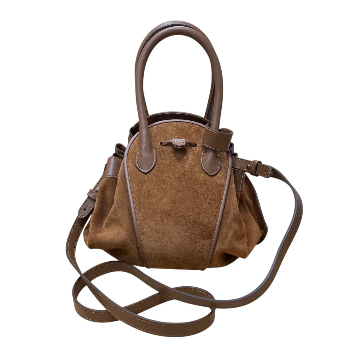 MARNI チューリペアスウェードレザーバッグ 古着・中古-4枚目のアイテム画像