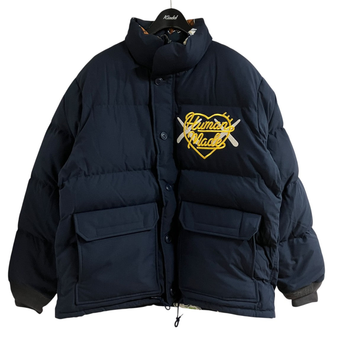 HUMAN MADE リバーシブルダウンジャケット 古着・中古-1枚目のアイテム画像