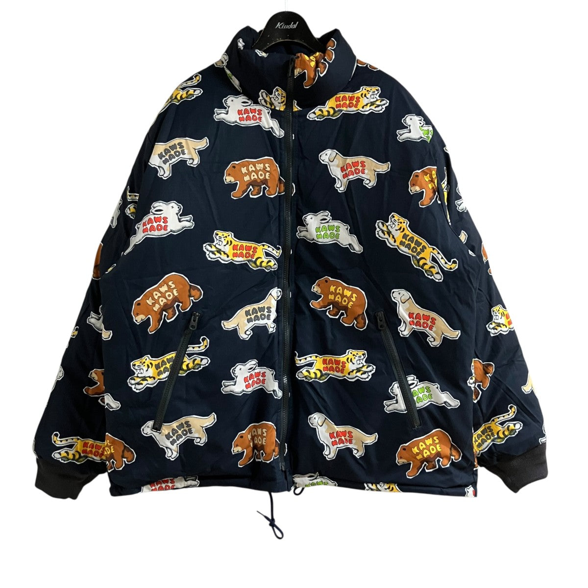 HUMAN MADE リバーシブルダウンジャケット 古着・中古-5枚目のアイテム画像