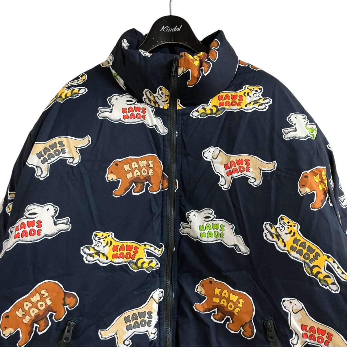 HUMAN MADE リバーシブルダウンジャケット 古着・中古-6枚目のアイテム画像