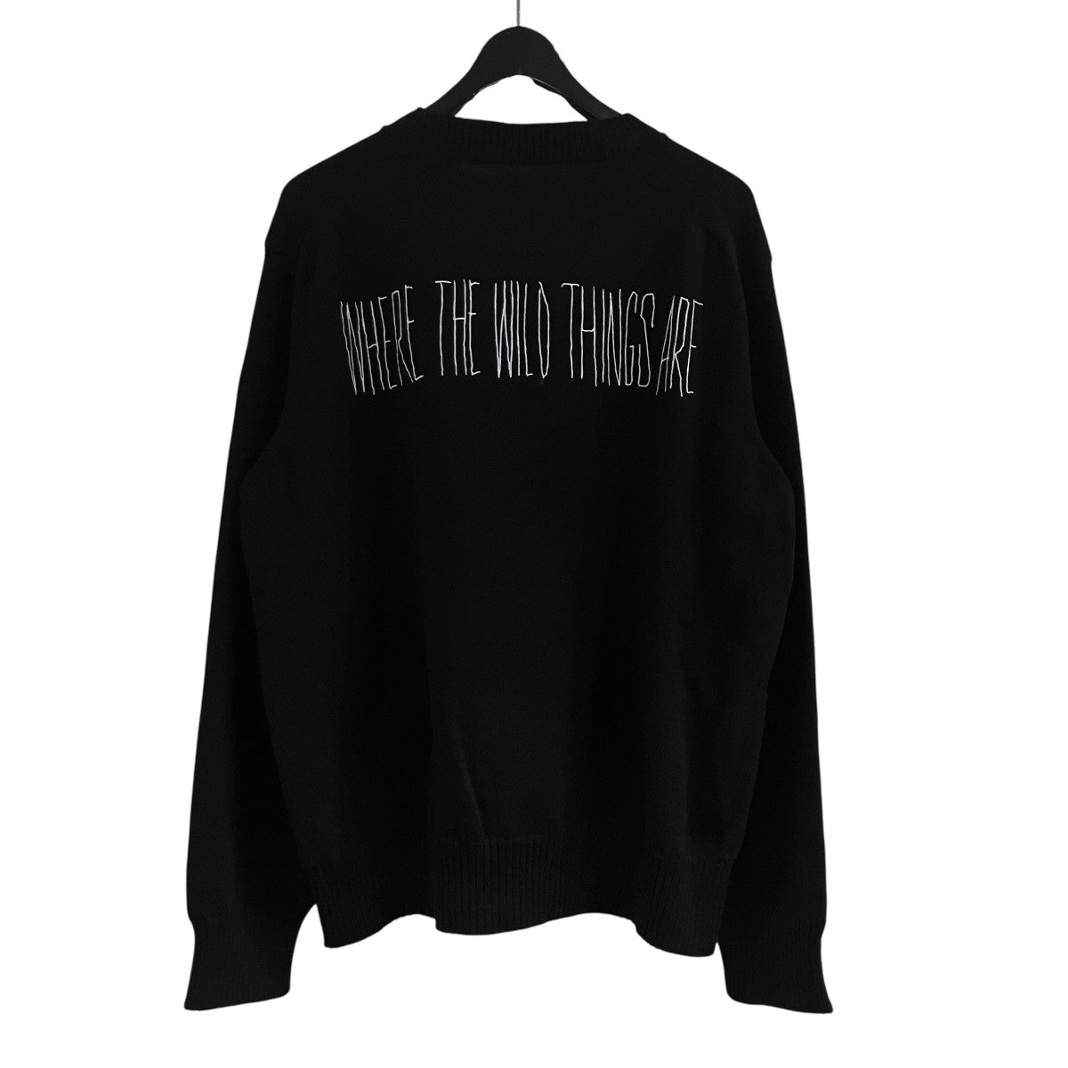 25AWクルーネックニット セーター25-01001S WHERE THE WILD THINGS ARE Wool Knit