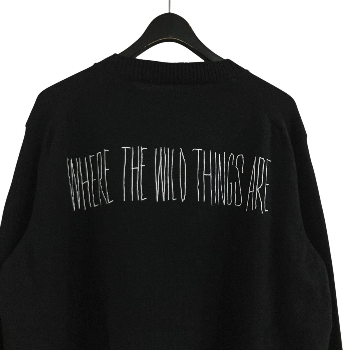 25AWクルーネックニット セーター25-01001S WHERE THE WILD THINGS ARE Wool Knit