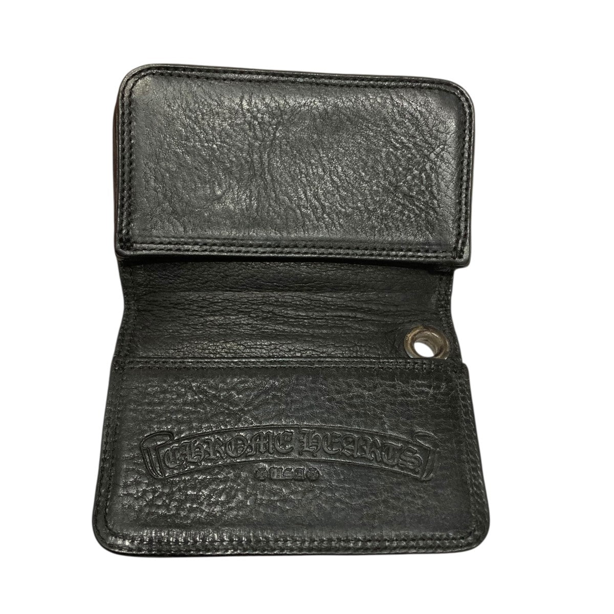 CHROME HEARTS グロメットレザーカードケース 古着・中古-5枚目のアイテム画像