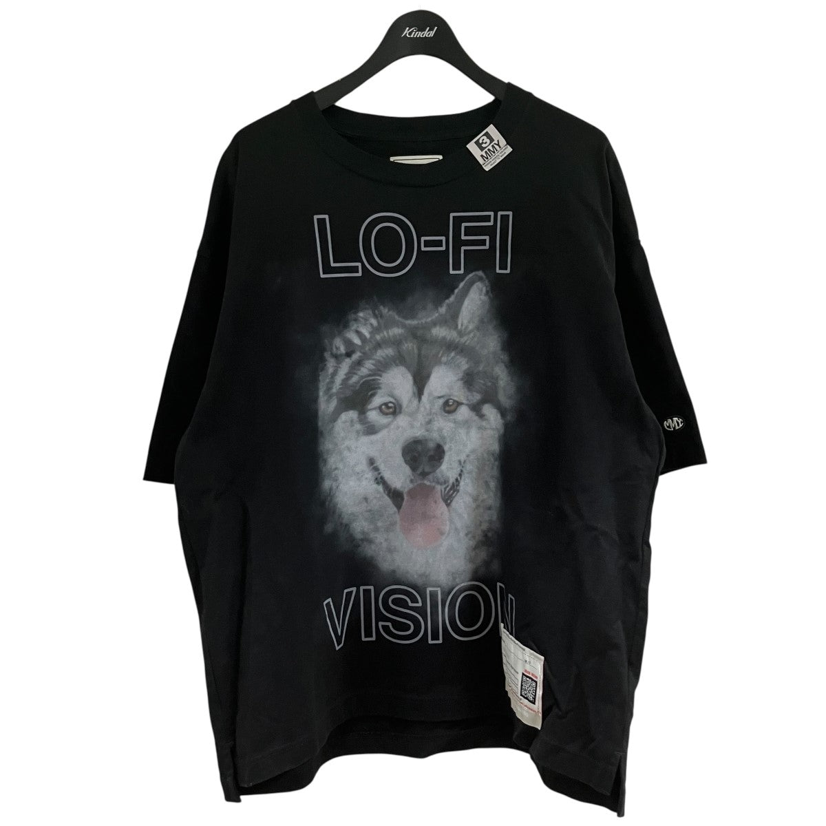 MIHARA YASUHIRO ドッグプリントTシャツ 古着・中古-1枚目のアイテム画像