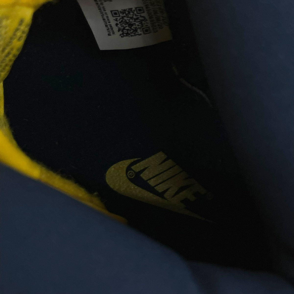 NIKE Dunk High MichiganハイカットスニーカーCZ8149-700 古着・中古-6枚目のアイテム画像