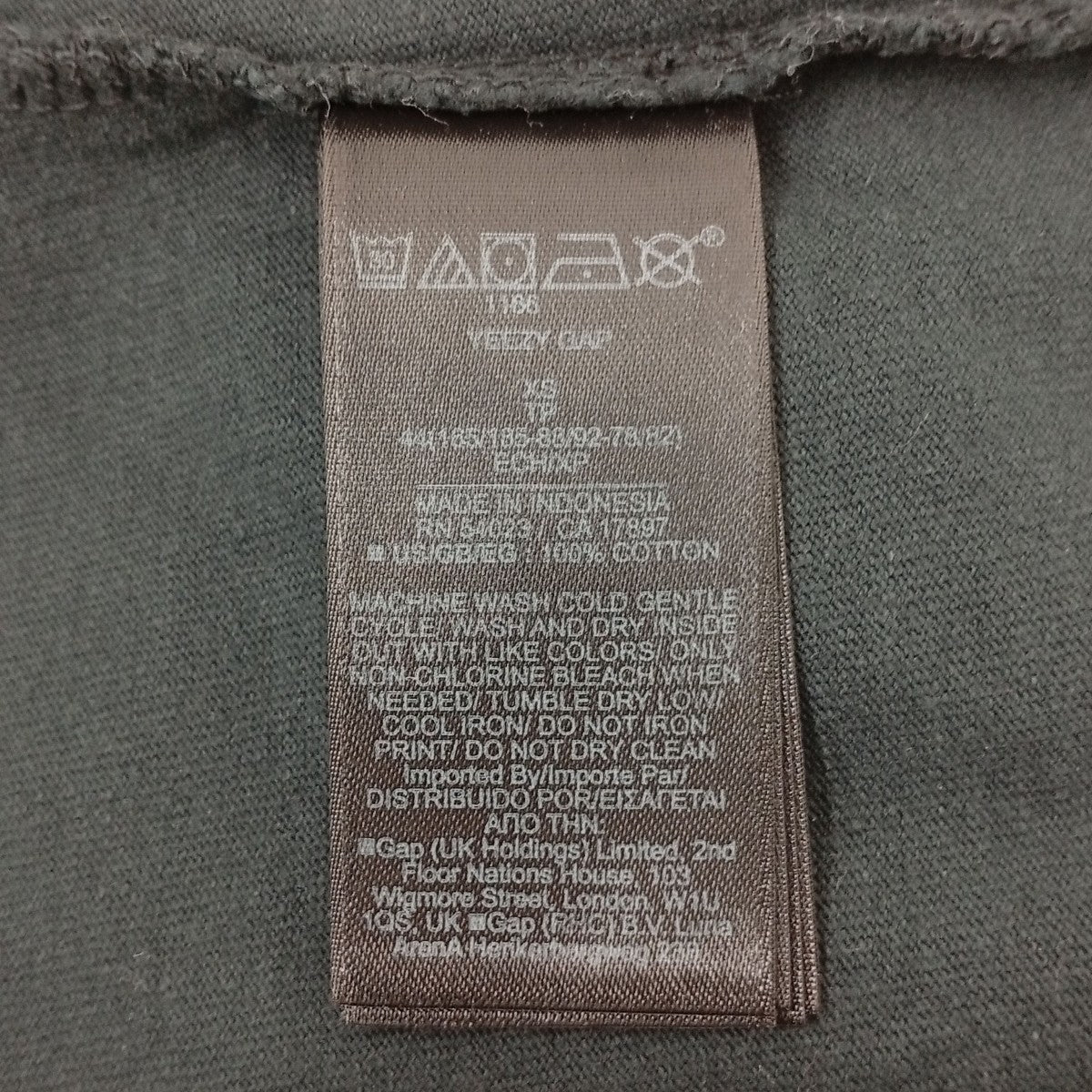 YEEZY GAP ENGINEERED BY BALENCIAGA ロンT 古着・中古-6枚目のアイテム画像