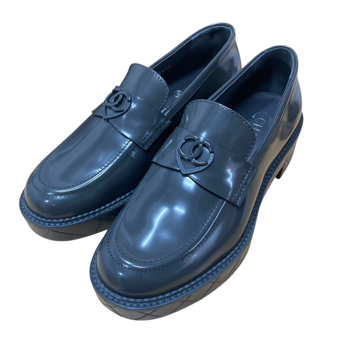CHANEL ココマークローファー 古着・中古-1枚目のアイテム画像