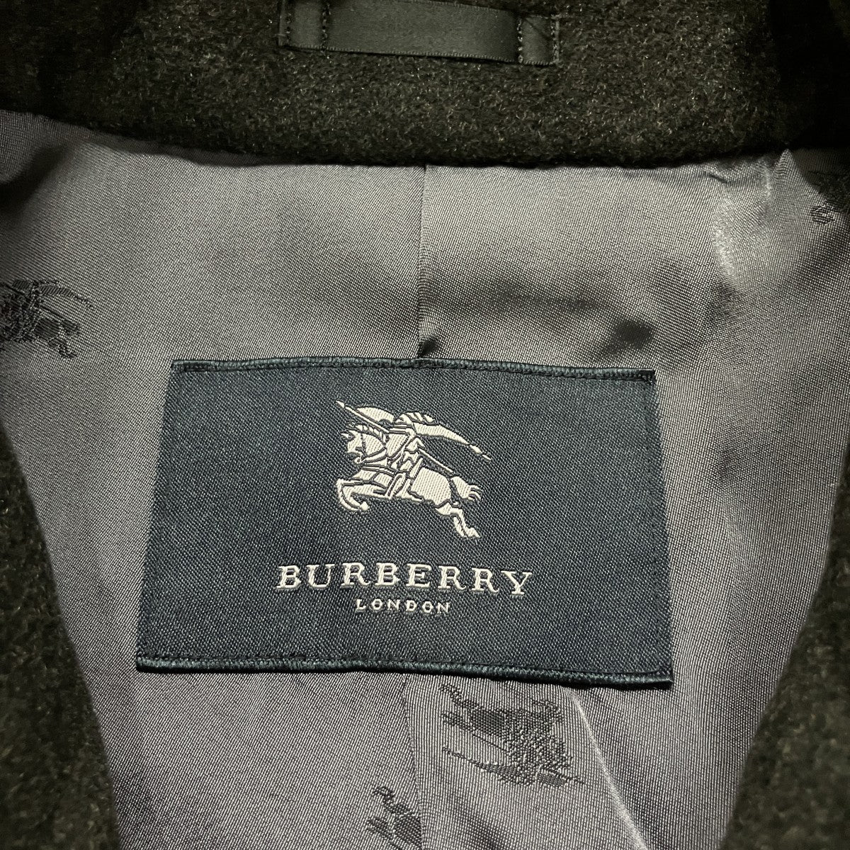 BURBERRY カシミヤコート 古着・中古-5枚目のアイテム画像