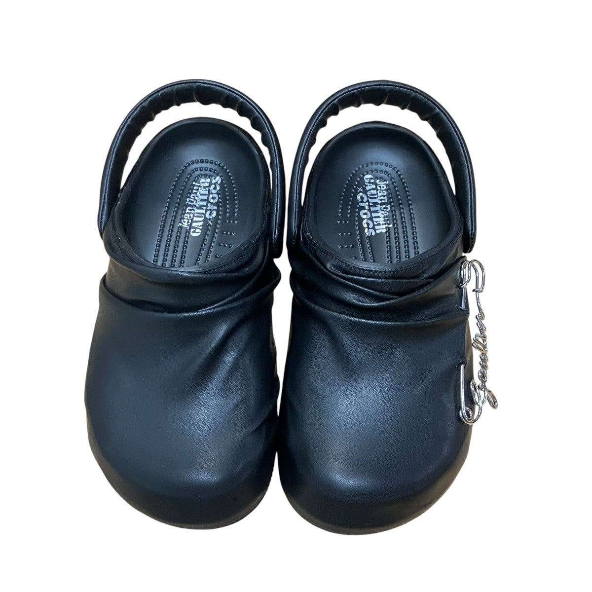 crocs×Jean Paul GAULTIER 25SS レザーサンダル 古着・中古-2枚目のアイテム画像
