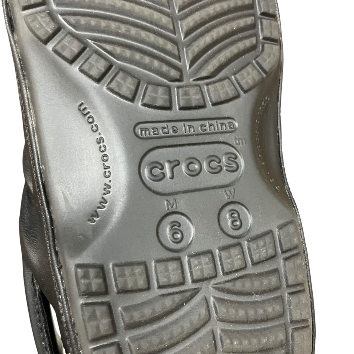 crocs×Jean Paul GAULTIER 25SS レザーサンダル 古着・中古-8枚目のアイテム画像