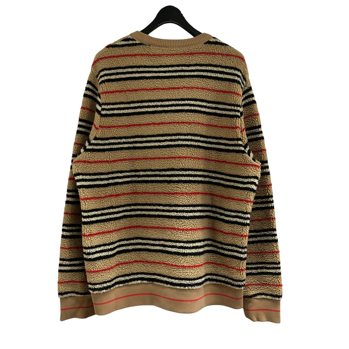 BURBERRY(バーバリー) アイコンストライプフリーススウェット 802226