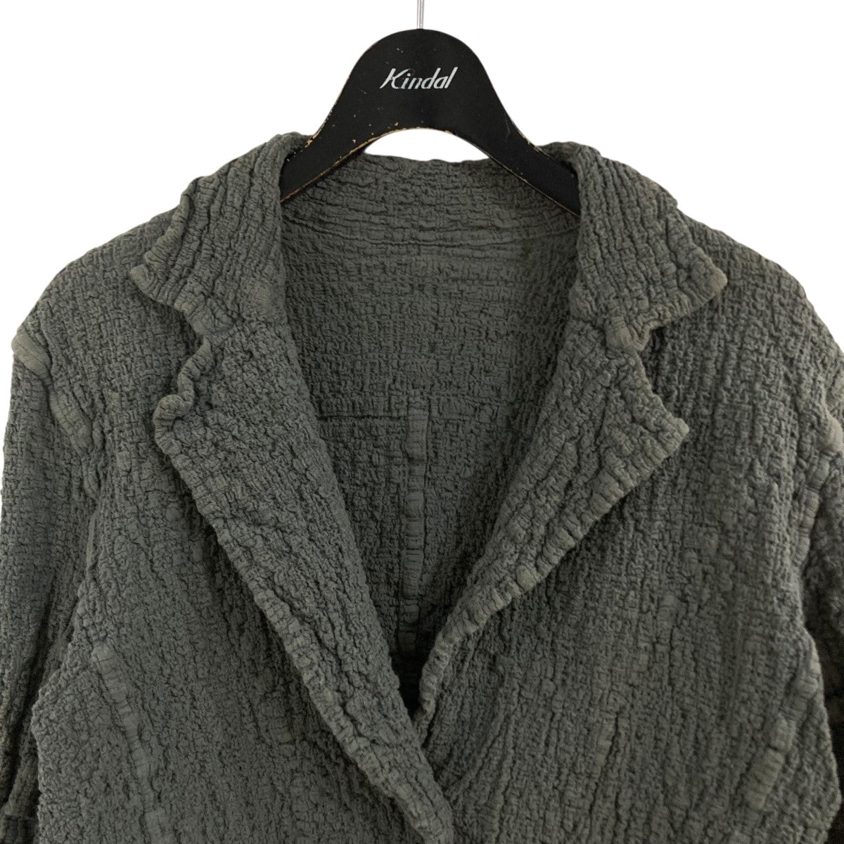 me ISSEY MIYAKE カリフラワー　グレー me ISSEY MIYAKE(ミーイッセイミヤケ) カリフラワージャケット グレー