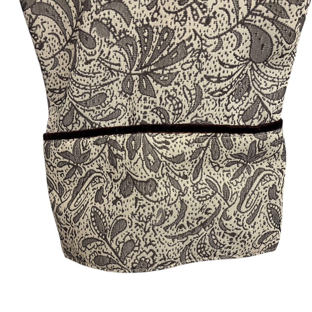 TODAYFUL ジャガードパイピングガウンコート11920004 Jacquard Piping Gown 古着・中古-7枚目のアイテム画像