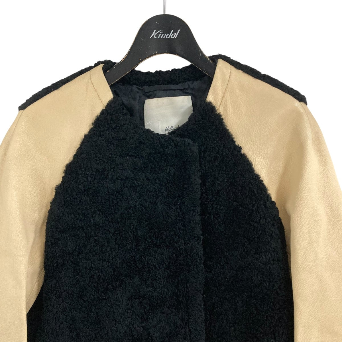 ボア レザー ジャケット