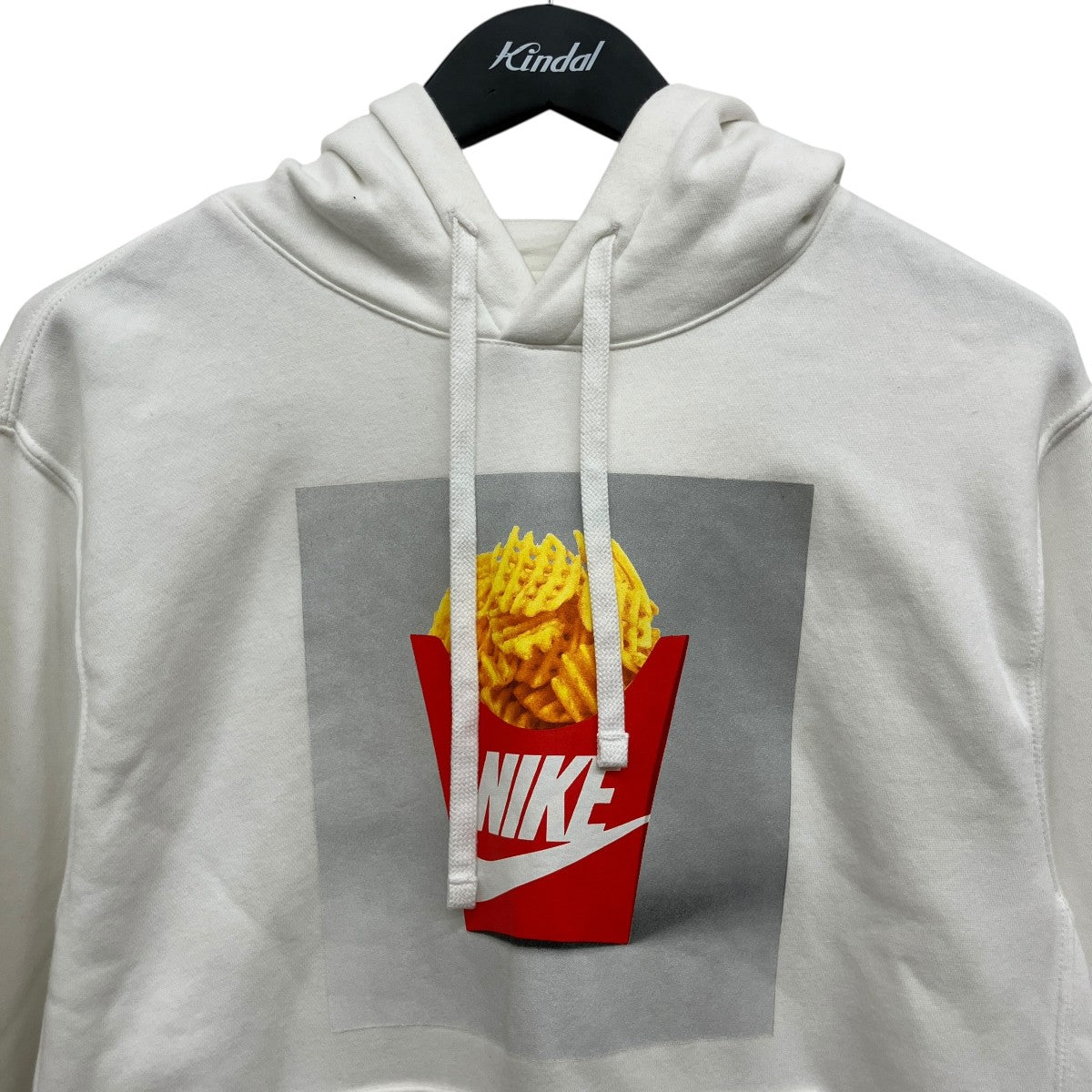 NIKE プリントプルオーバーパーカー 古着・中古-5枚目のアイテム画像