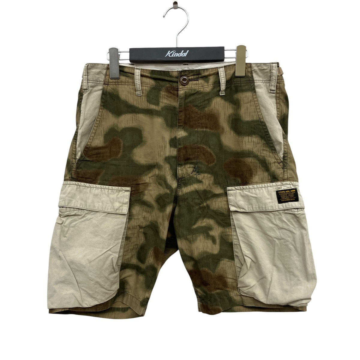NEIGHBORHOOD カモフラージュショートパンツ181BENH-PTM04 MIL-BDU MOD C-ST 古着・中古-1枚目のアイテム画像