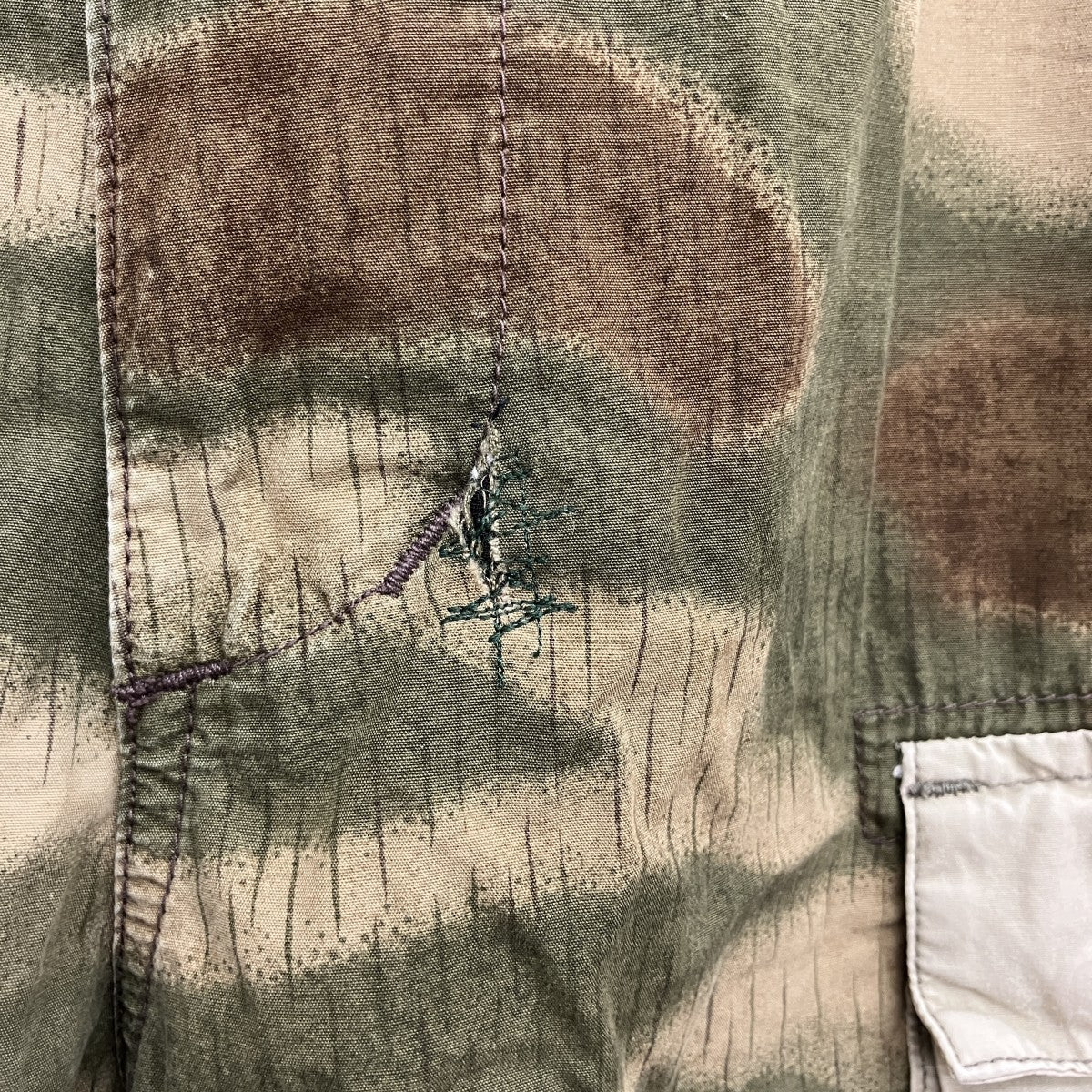 NEIGHBORHOOD カモフラージュショートパンツ181BENH-PTM04 MIL-BDU MOD C-ST 古着・中古-7枚目のアイテム画像