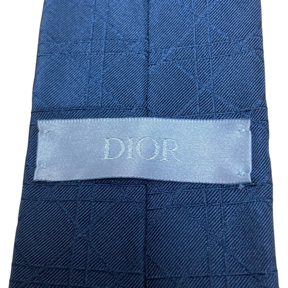 DIOR(ディオール) シルクネクタイ ネイビー サイズ -｜【公式