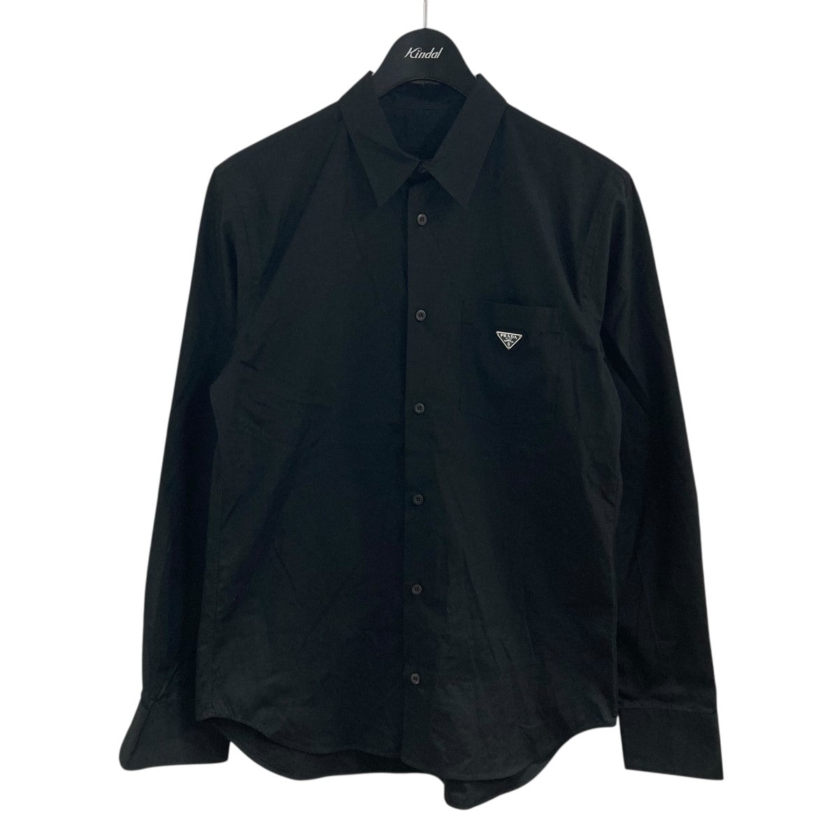 PRADA トライアングルロゴシャツ 古着・中古-1枚目のアイテム画像
