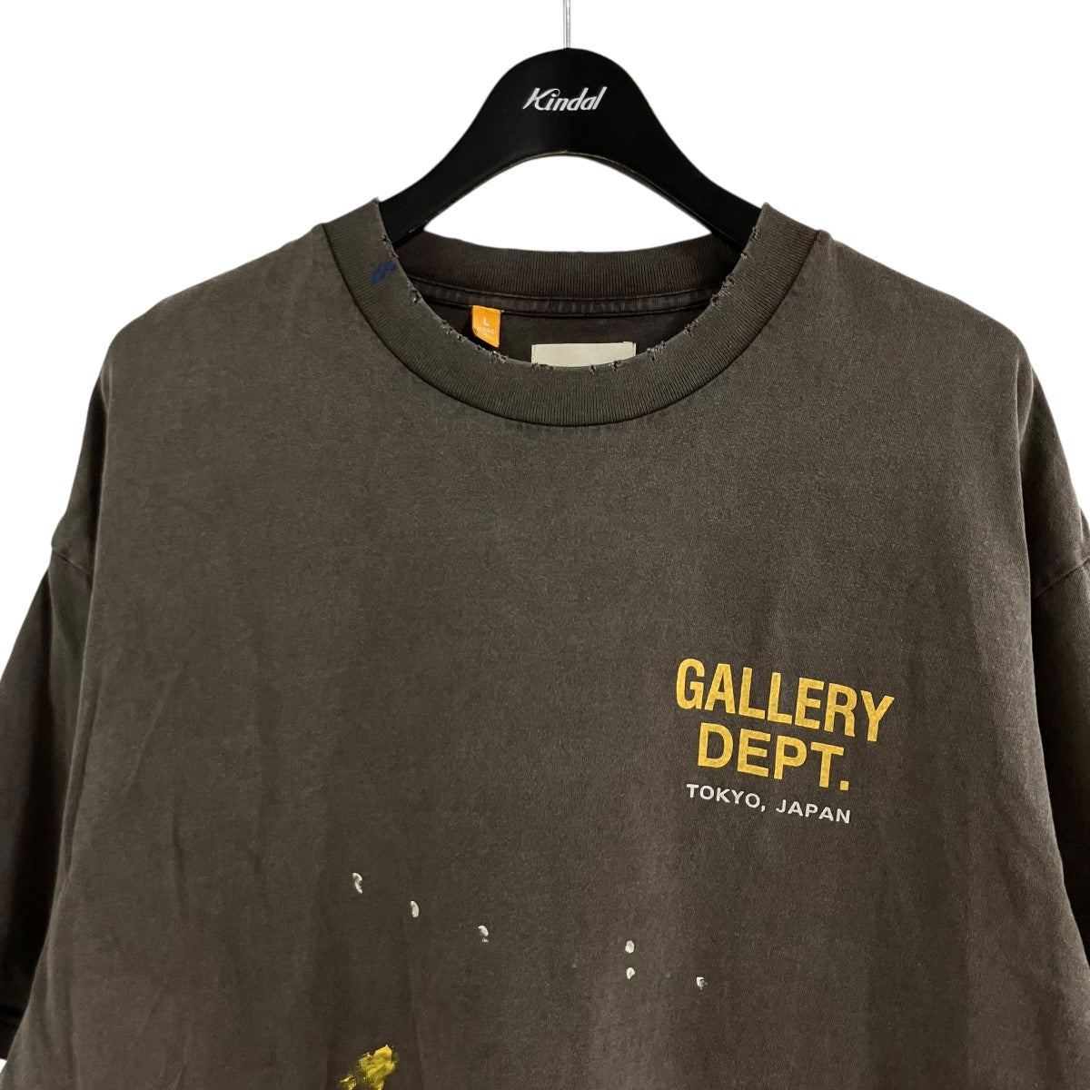 GALLERY DEPT×Firsthand ヴィンテージ加工ロゴプリントTシャツ 213