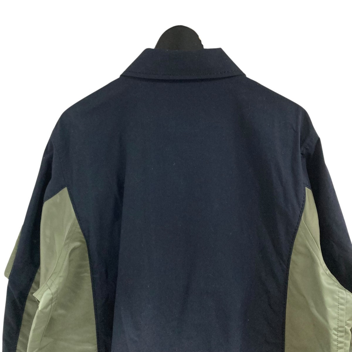 sacai(サカイ) ミリタリードッキングコート SCM-052 ネイビー×カーキ