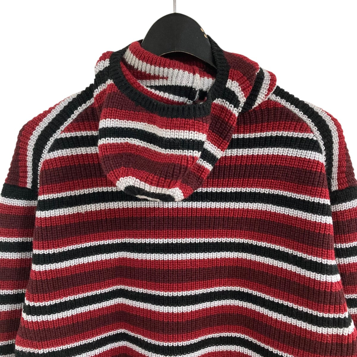 Supreme スモールボックスロゴバラクラバボーダーニットセーター 古着・中古-4枚目のアイテム画像