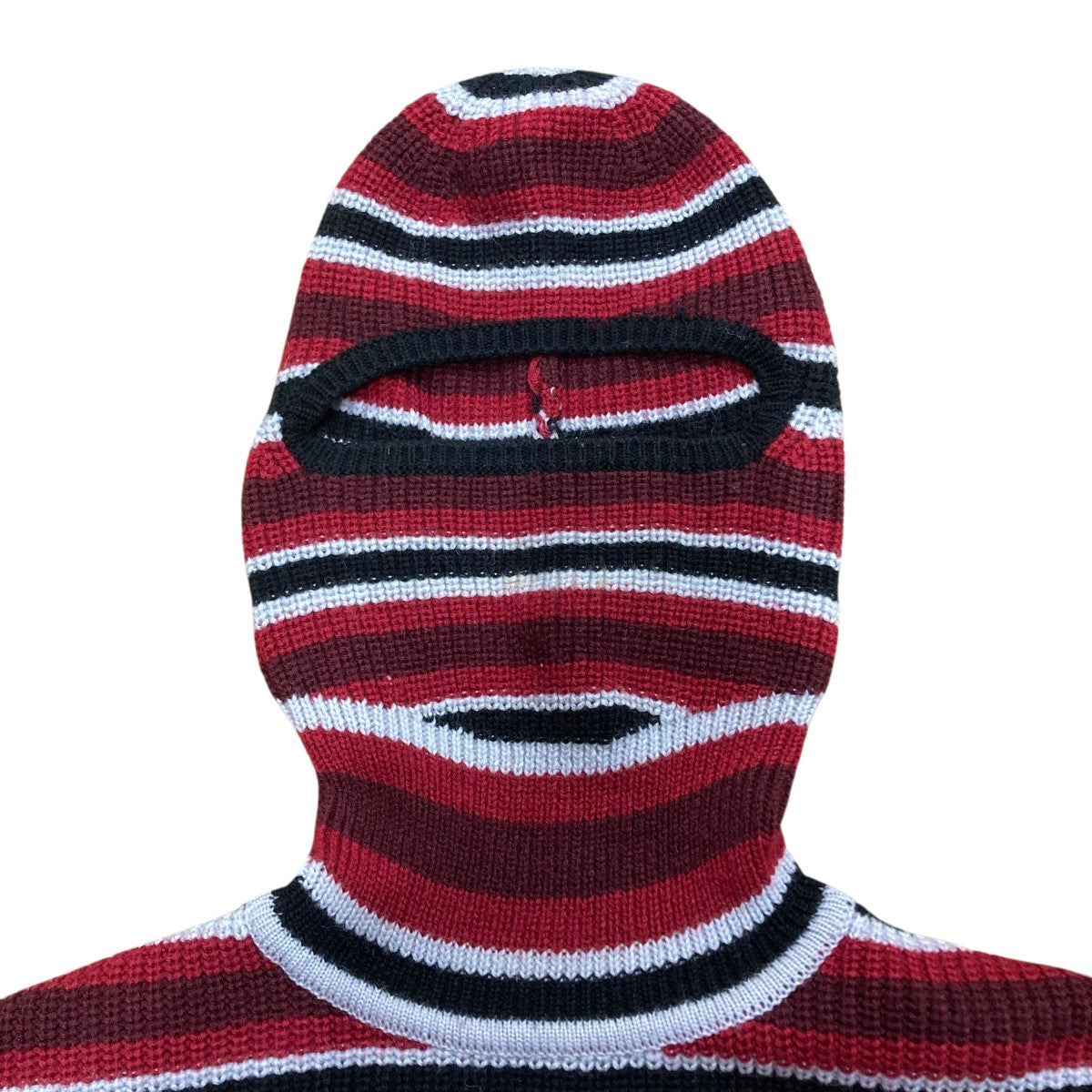 Supreme スモールボックスロゴバラクラバボーダーニットセーター 古着・中古-5枚目のアイテム画像