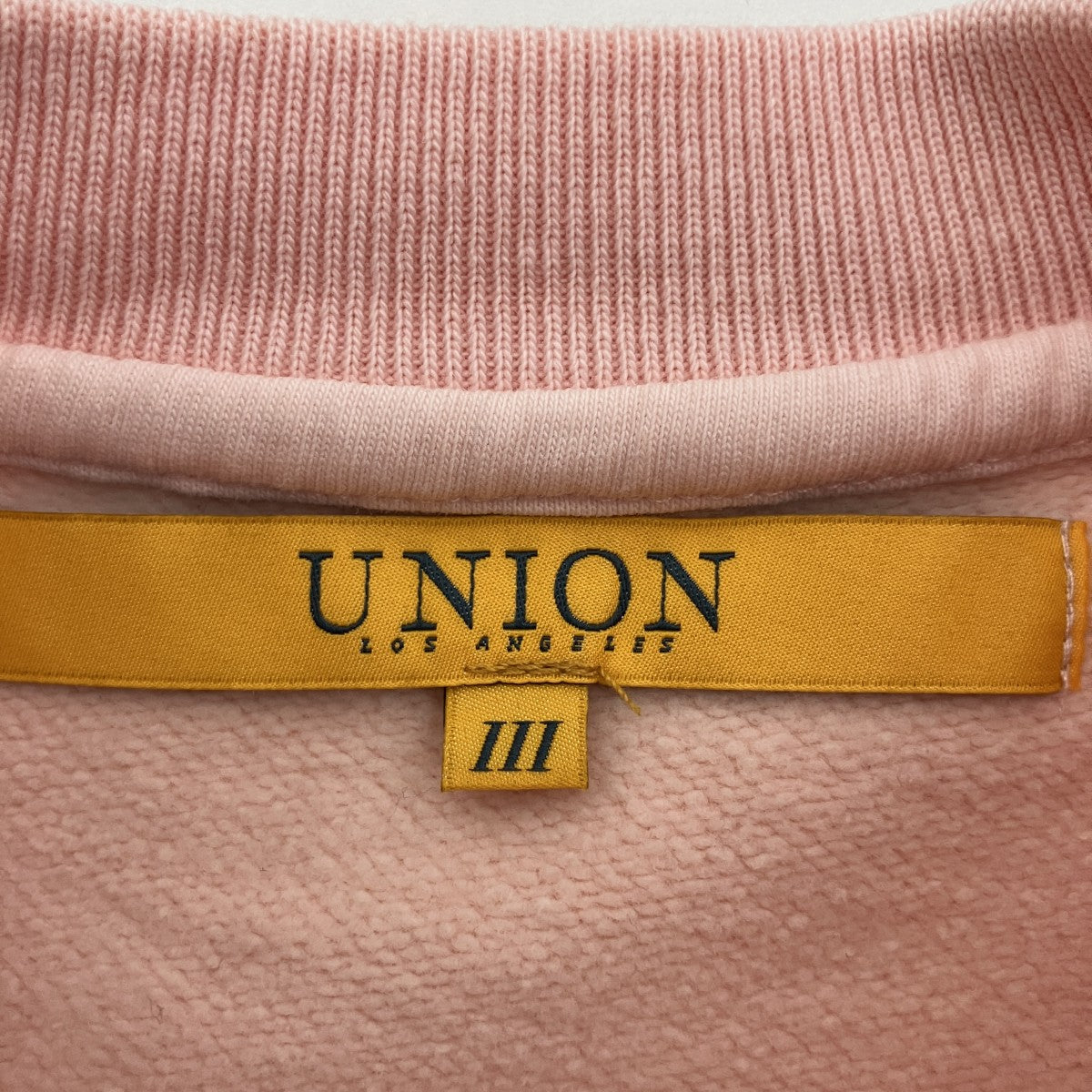 UNION クルーネックスウェット 古着・中古-3枚目のアイテム画像
