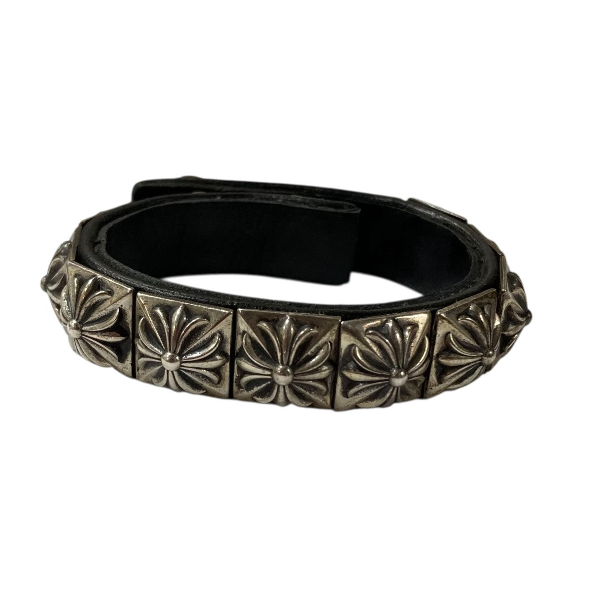 CHROME HEARTS(クロムハーツ) ゼロピラミッドシングルローレザー