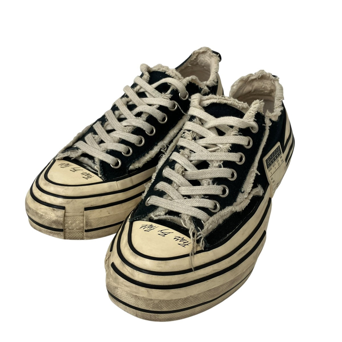 YOHJI YAMAMOTO×VESSEL ローカットスニーカー 古着・中古-1枚目のアイテム画像