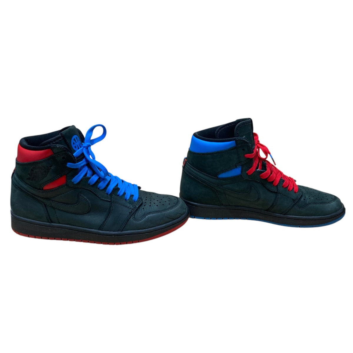 NIKE(ナイキ) ハイカットスニーカー AH1040-054 ブラック×レッド