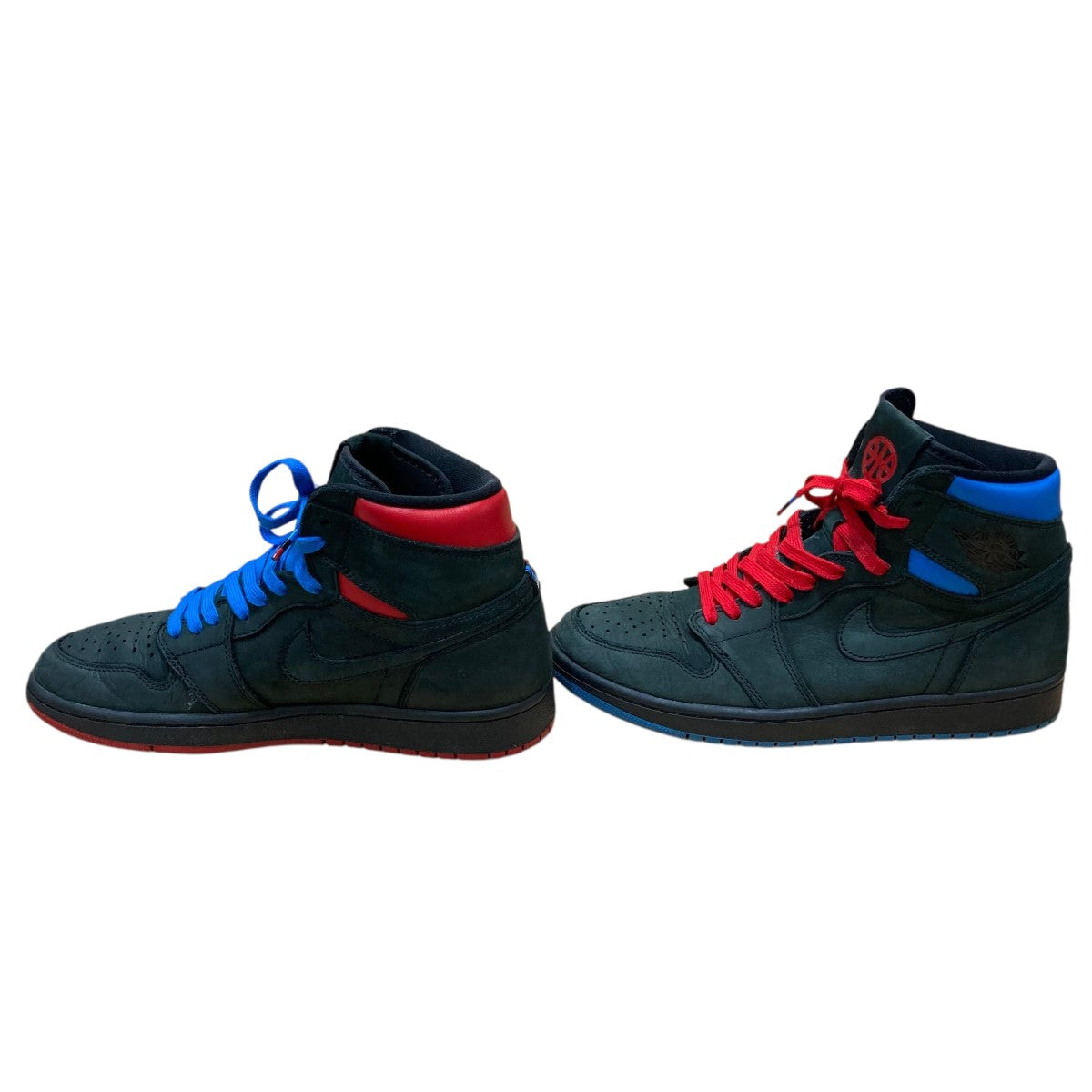 Nike エア ハイカットシューズ 赤/青/黒 NIKE(ナイキ) ハイカットスニーカー AH1040-054 ブラック×レッド