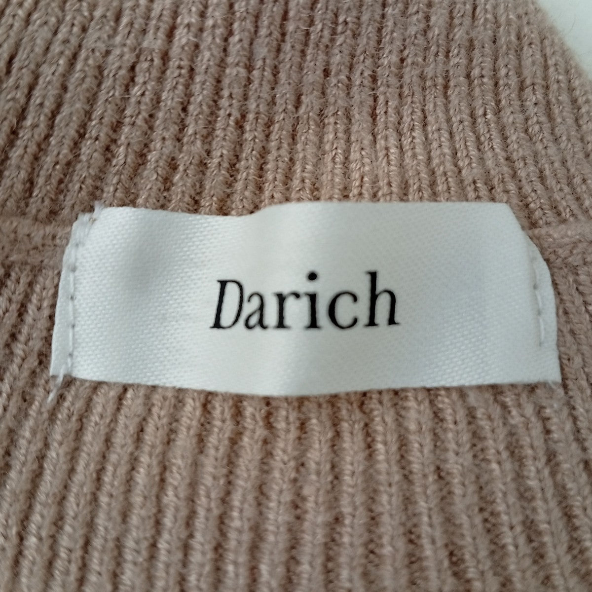 Darich バックオープンリブニットワンピース112134016 古着・中古-3枚目のアイテム画像