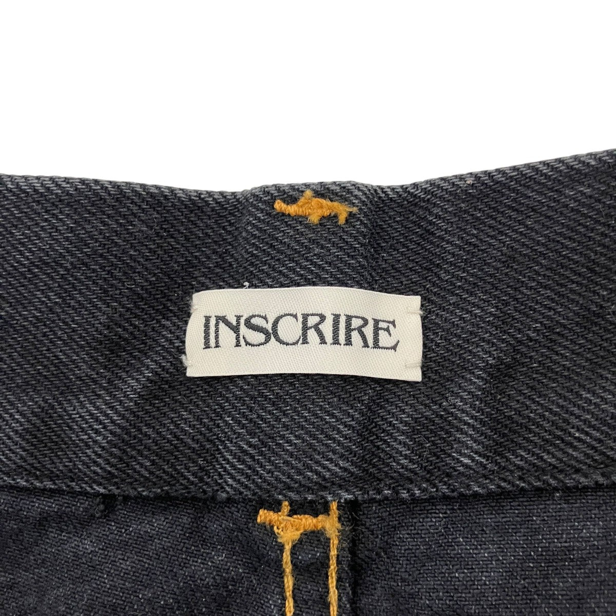 INSCRIRE 切替ストライプパンツI22AW-PT105R 古着・中古-4枚目のアイテム画像