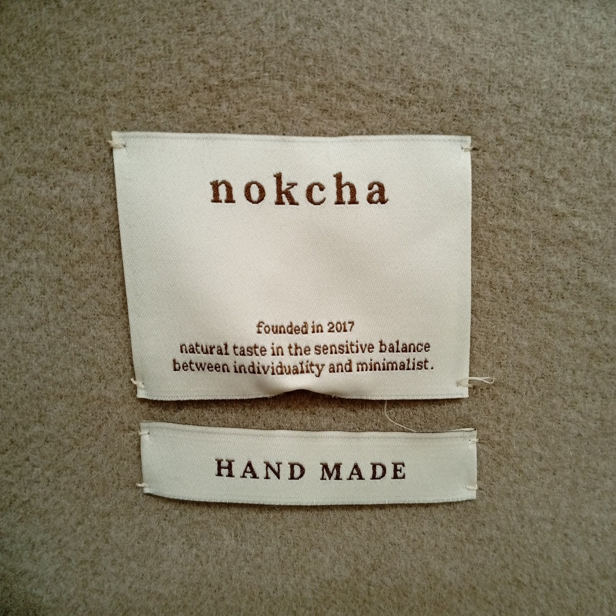 NOKCHA ウールコート 古着・中古-5枚目のアイテム画像