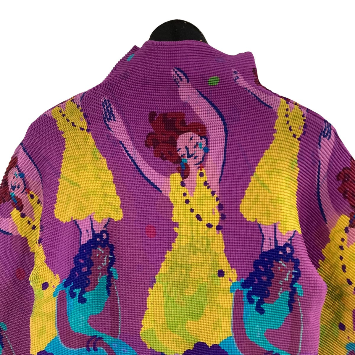 me ISSEY MIYAKE(ミーイッセイミヤケ) マルチカラーカットソー