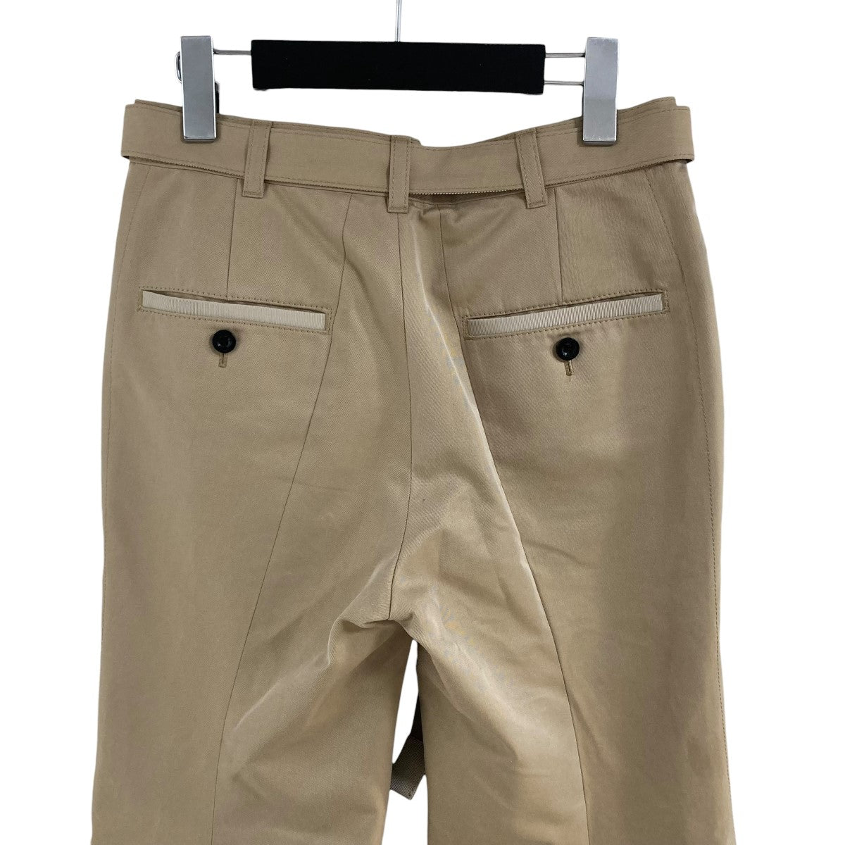 sacai ベルテッドフレアパンツ 古着・中古-5枚目のアイテム画像