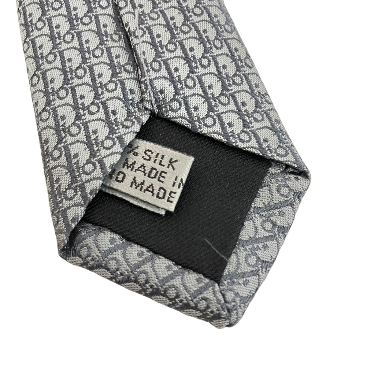 DIOR オブリークトロッター柄ネクタイ 古着・中古-3枚目のアイテム画像