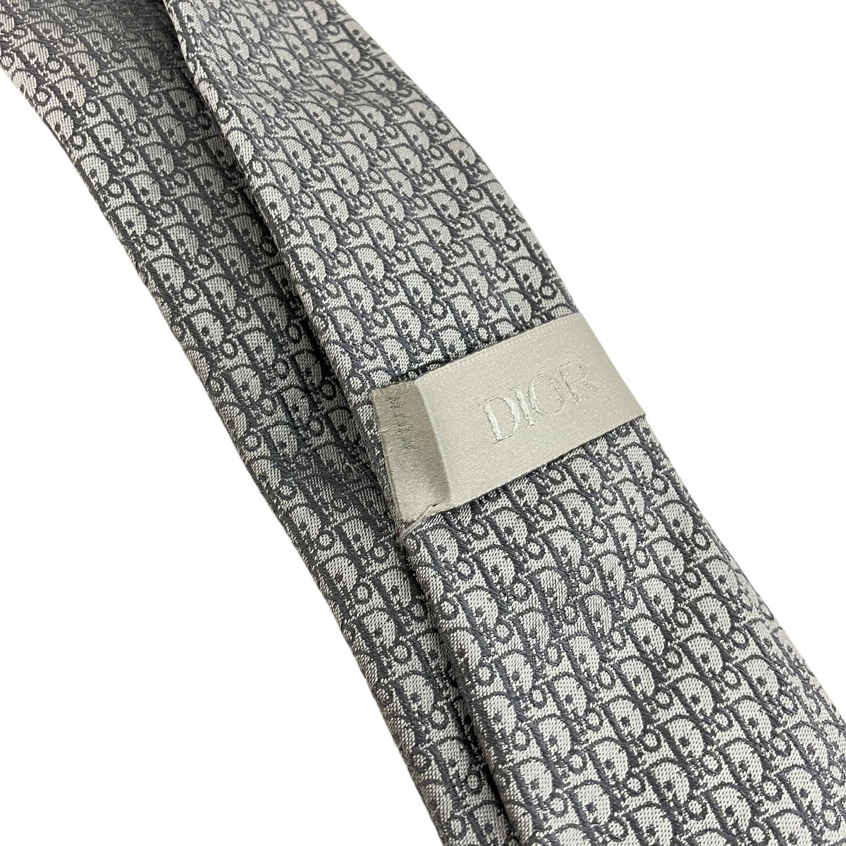 DIOR オブリークトロッター柄ネクタイ 古着・中古-4枚目のアイテム画像