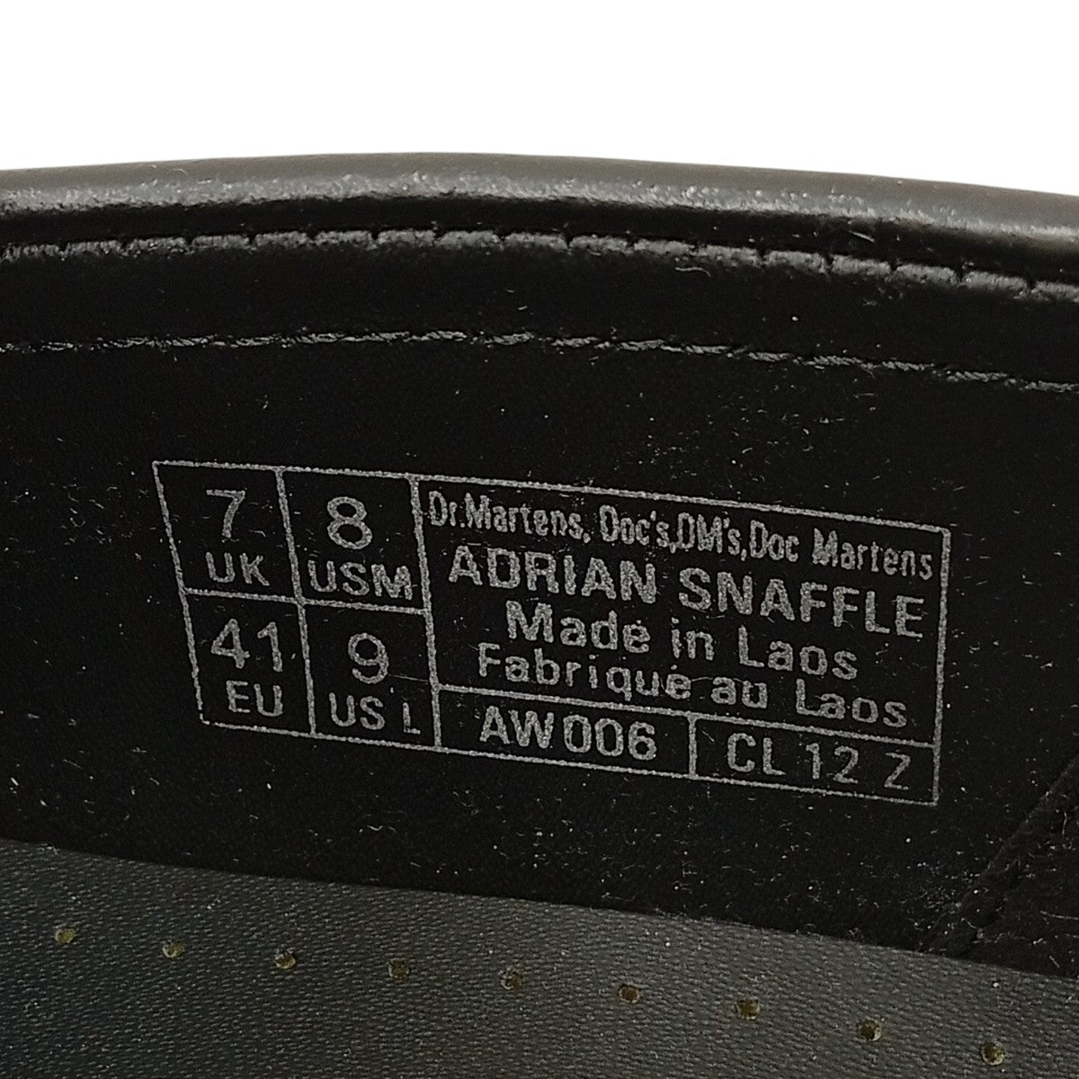 Dr．Martens Adrian Snaffleローファー 古着・中古-6枚目のアイテム画像