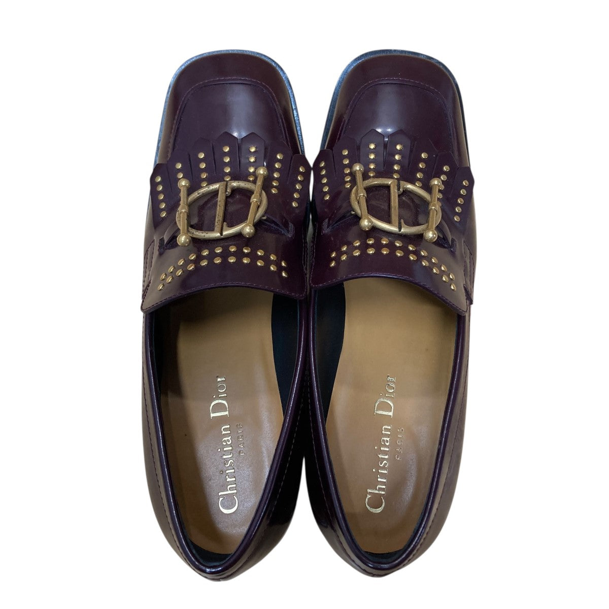 Christian Dior スタッズローファー 古着・中古-6枚目のアイテム画像