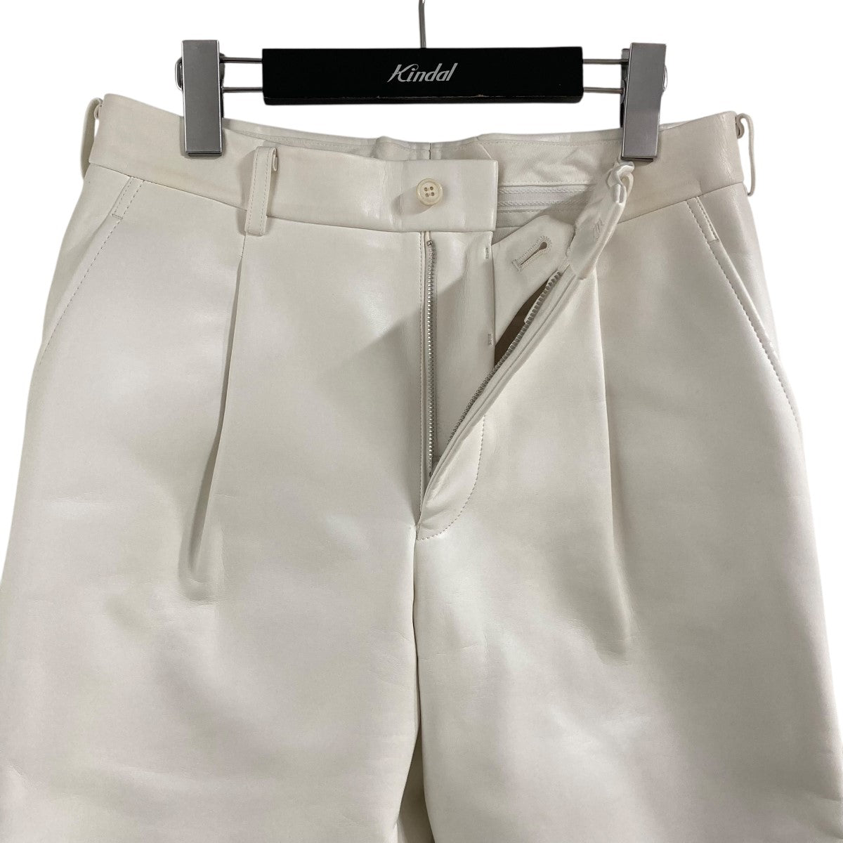 COMME des GARCONS HOMME PLUS フェイクレザーパンツ 古着・中古-3枚目のアイテム画像