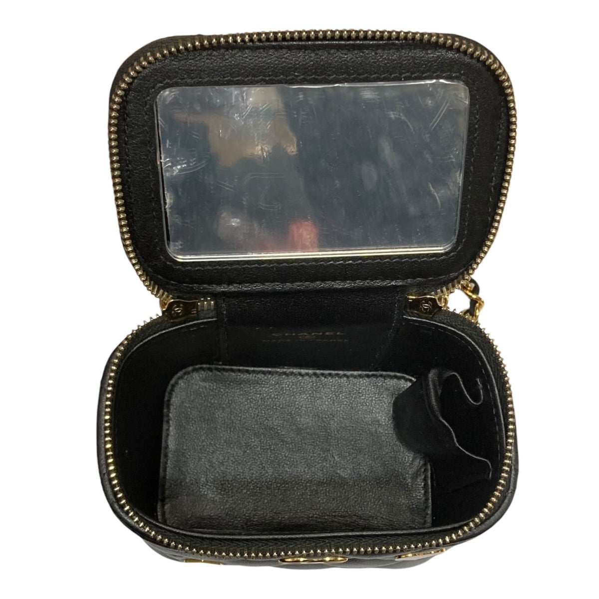 CHANEL スモール バニティ チェーンショルダーバッグ 古着・中古-6枚目のアイテム画像