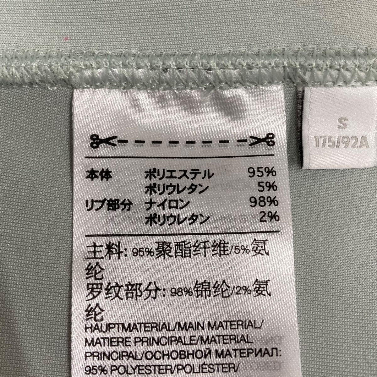 Y-3 ベロアジップアップパーカー 古着・中古-6枚目のアイテム画像