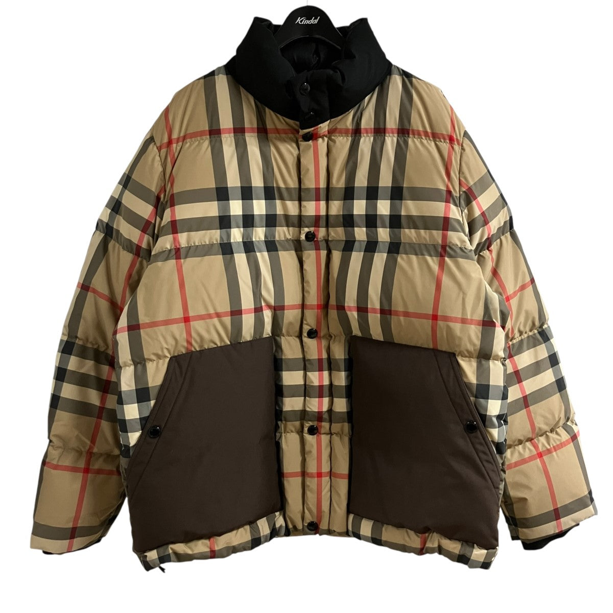 BURBERRY チェックパデッドジャケット 古着・中古-1枚目のアイテム画像