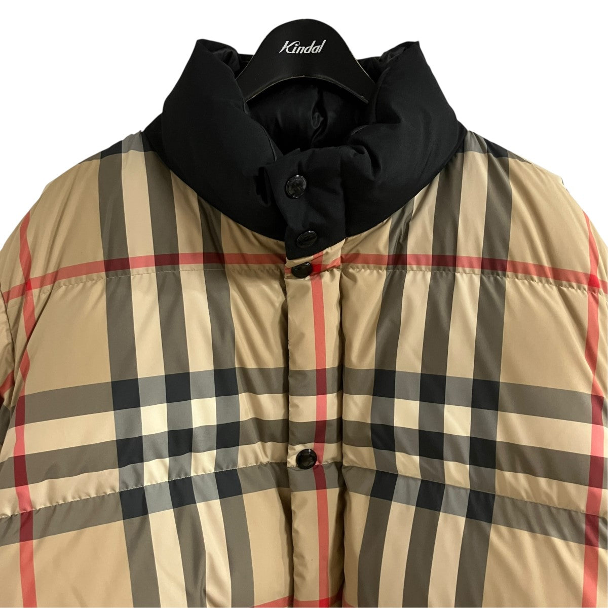 BURBERRY チェックパデッドジャケット 古着・中古-2枚目のアイテム画像