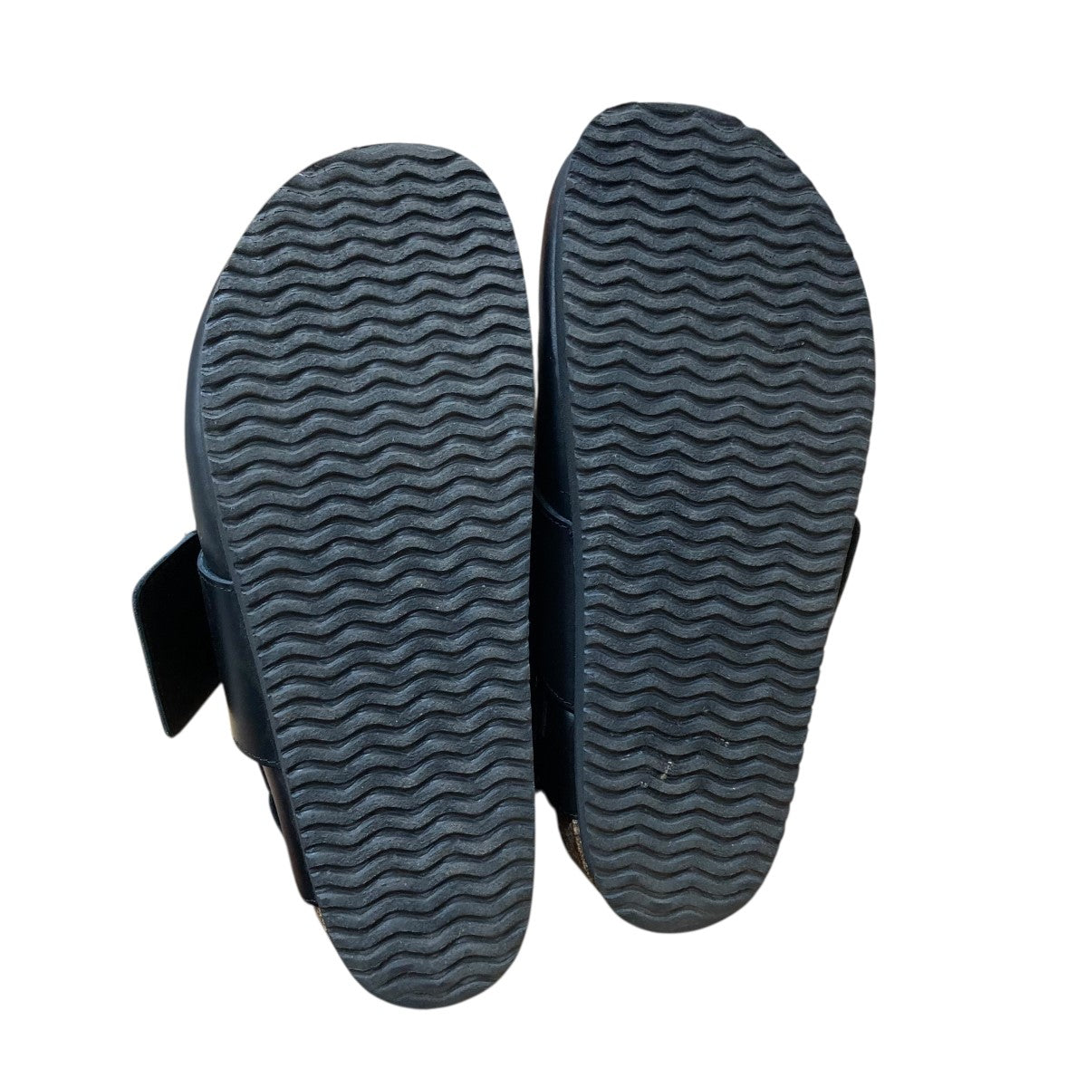 フェイクファーサボサンダル